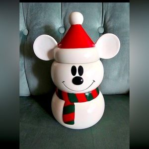 Mickey Mouse Canister Christmas